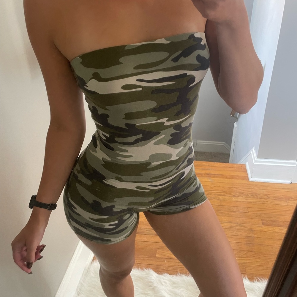 NWT Camo Romper Fashion Nova